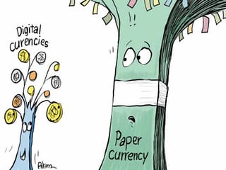 Cartoon: Is digital currency going mainstream?