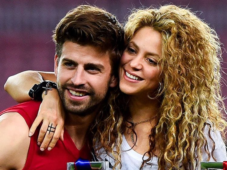 Gerard Pique and Shakira