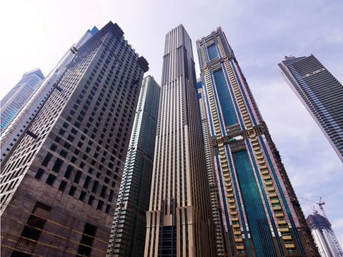 As tall as it gets - Marina 101 soars to 425 metres and is among the most prominent skyscrapers in the world. All that it needs now is reach the final point on completion.