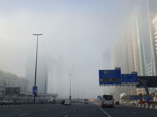 Updated photos: Gulf News readers share pictures of foggy weather in Dubai and Sharjah
