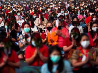 Thais flock to shrine of love ahead of Valentine's Day