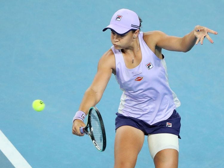 Ashleigh Barty is into the fourth round of the Australian Open