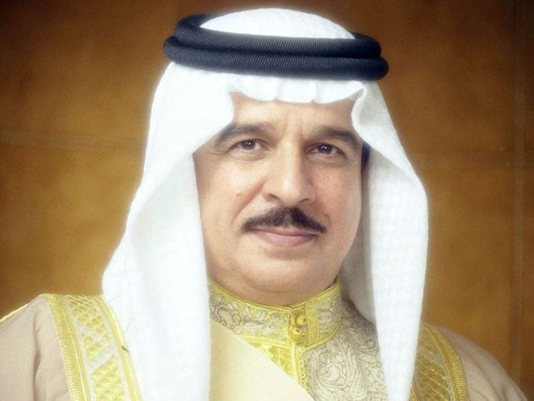 King Hamad bin Isa Al Khalifa of Bahrain