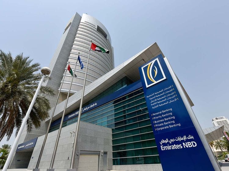 Stock Emirates NBD bank