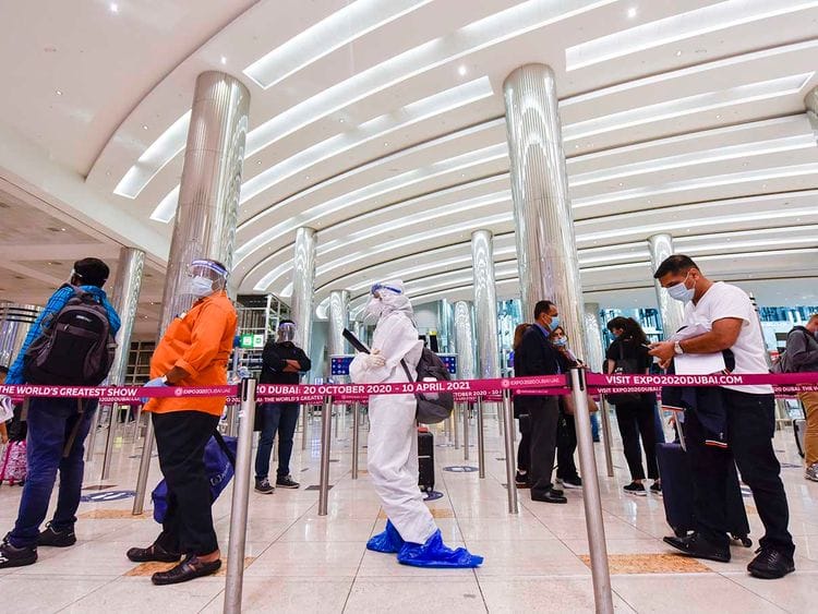 Stock Dubai airport 2021