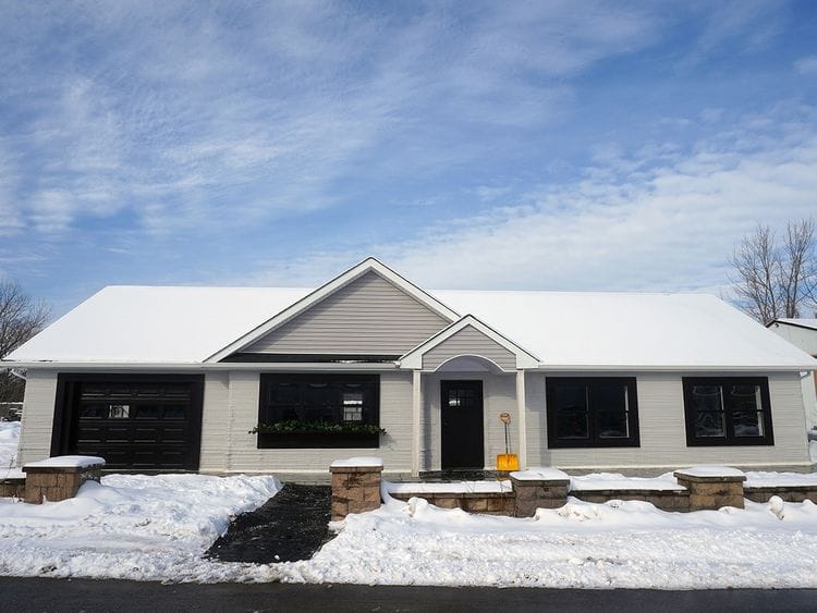 3D printed house
