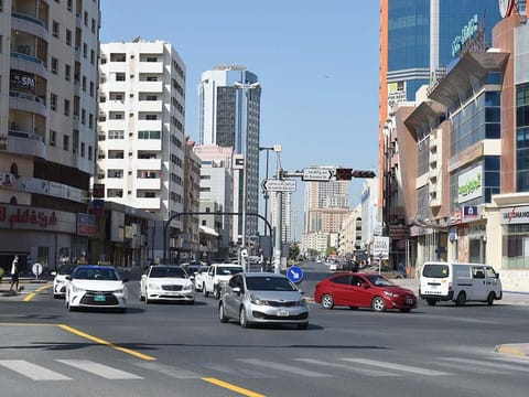 Traffic in Ajman. Picture for illustrative purposes only.