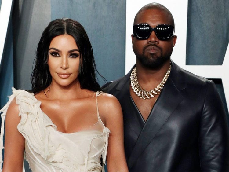Kim Kardashian and Kanye West