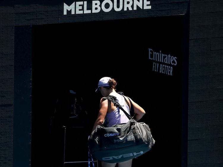 Ash Barty exited the Australian Open at the quarter-finals