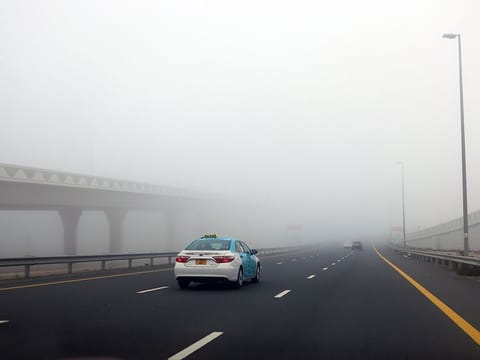 Foggy weather