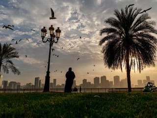 Photos: In Dubai and Sharjah it's cloudy with a chance of rain