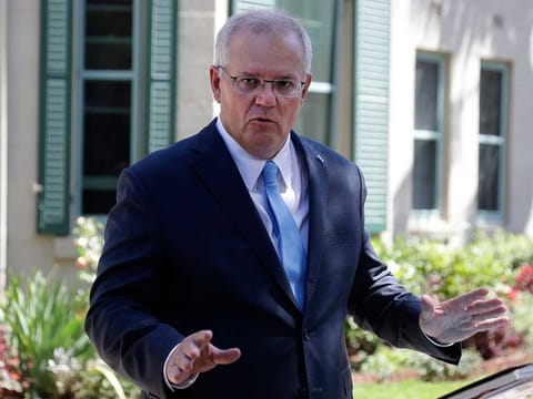 Australia's Prime Minister Scott Morrison.