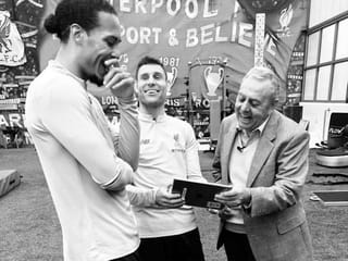 In pictures: Steven Gerrard leads tributes to late Liverpool legend Ian St John