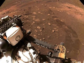Photos: Mars rover Perseverance goes for a 'spin' 