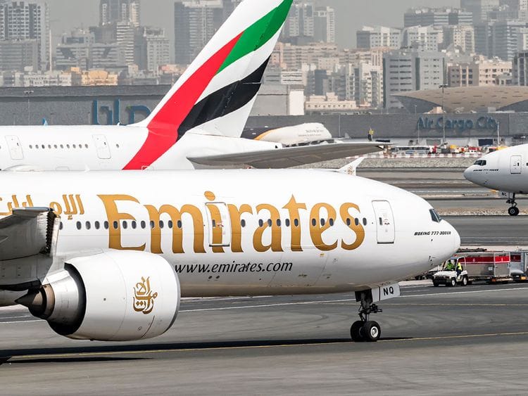 STOCK emirates airlines