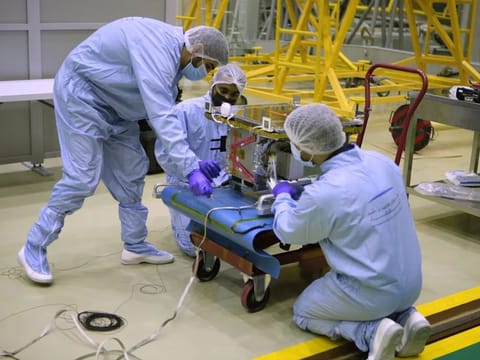The satellite was to be launched from the Baikonur Cosmodrome in Kazakhstan.