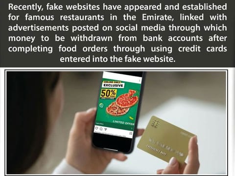 Ajman Police warned members of the community to be cautious when using such websites.