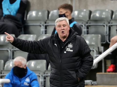 Newcastle boss Steve Bruce. Bruce slammed the handball rule after Newcastle drew with Liverpool.