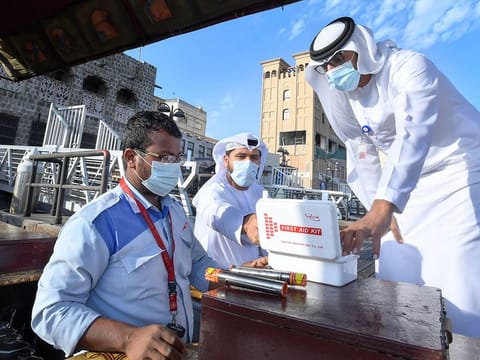 The inspections focused on the safety and security equipment onboard, health precautionary measures to protect against COVID-19, validity of driving permits, and related licensing issues.