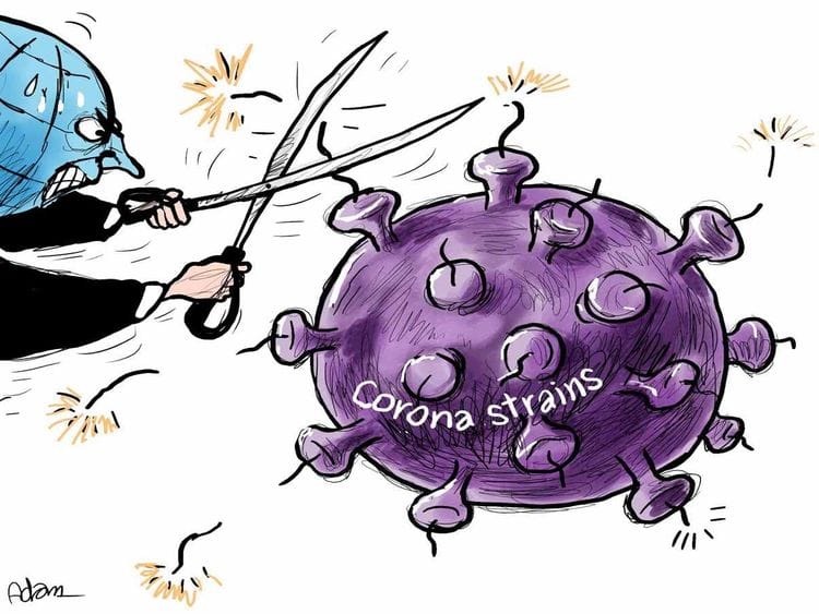 Covid strains