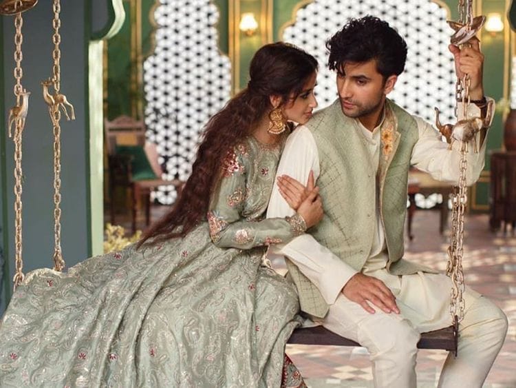 Sajal Aly and Ahad Raza Mir