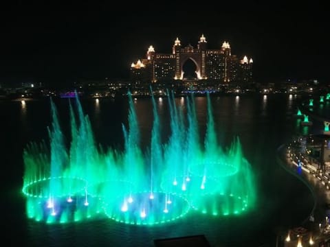 Dubai News: World’s largest fountain turns green for St. Patrick’s Day