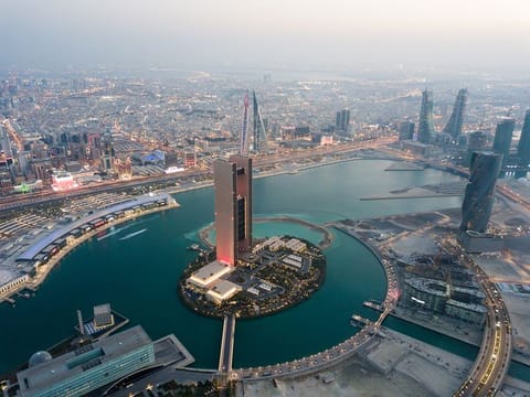 Manama city in Bahrain. Bahrain, a country of around 1.7 million people, so far has registered a total of 268,225 virus cases and 1,381 related deaths.