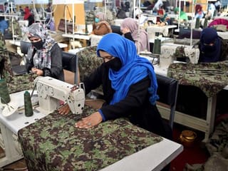 Photos: Afghan sewing factory offers lifeline to war widows
