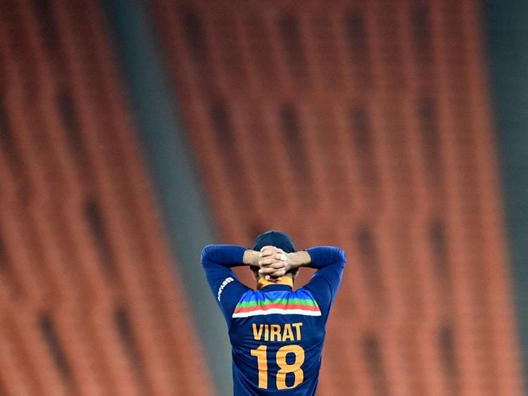 Virat Kohli and India lost to England in the third T20