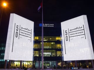 Abu Dhabi lights up in celebration of Year of the 50th