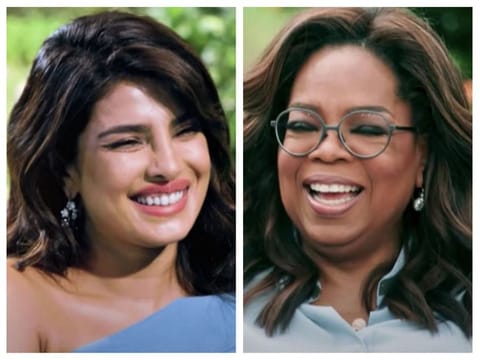 Priyanka Chopra Jonas and Oprah Winfrey