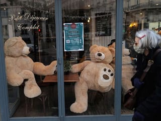 Photos: Bookseller keeps Paris plush with teddy bears