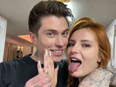 Bella Thorne announced her engagement to musician Benjamin Mascolo