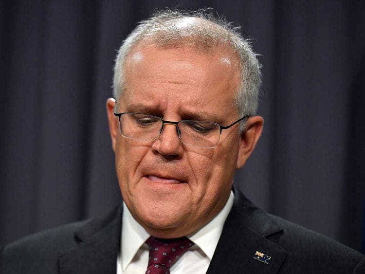 Australian Prime Minister Scott Morrison 