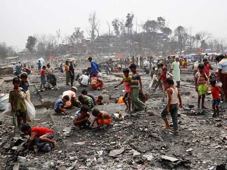 Rohingya refugees Bangladesh