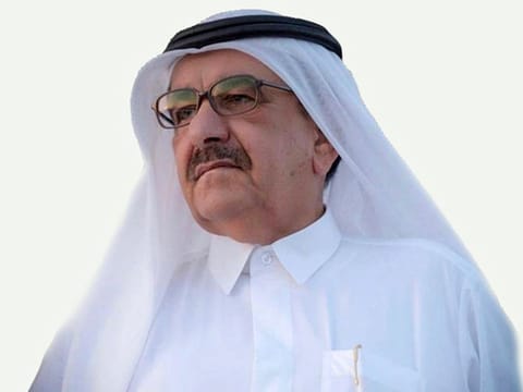 The late Sheikh Hamdan bin Rashid al Maktoum.