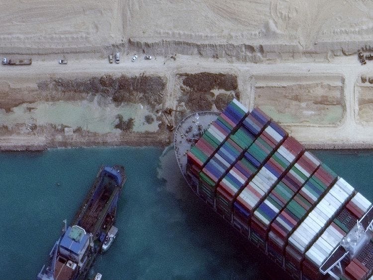 Ever Given Suez Canal