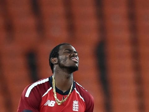 Jofra Archer has had hand surgery