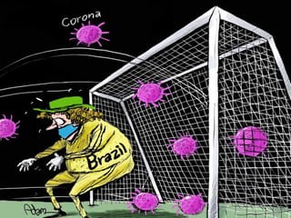 Cartoon: Brazil's Covid-19 crisis worsens 
