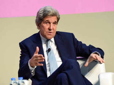 John Kerry, United States special presidential envoy for climate, will attend the UAE's climate discussions on April 4.
