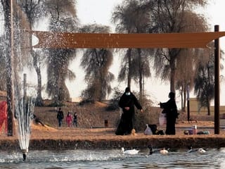Look: Sharjah’s new Kshisha Park at Al Rahmaniyah with lake, duck feeding and play area