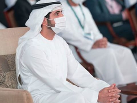 Sheikh Hamdan bin Mohammed bin Rashid Al Maktoum, Crown Prince of Dubai.