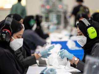 Photos: UAE’s Strata produces 30 million masks annually