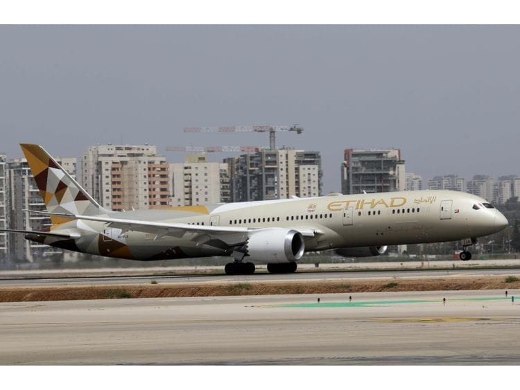 Etihad Airways - Israel