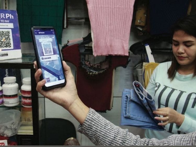 Philippine mobile phone digital payments Manila smartphone