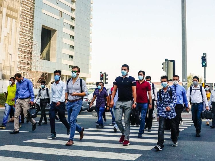 Dubai office goers