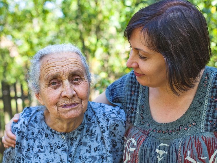 elderly parent shutterstock