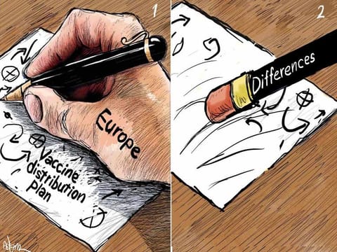 Europe vaccine disruption 