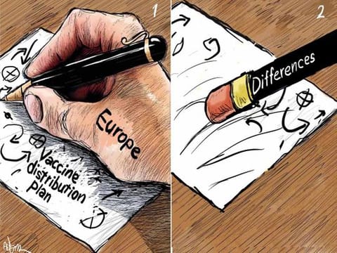 Europe vaccine disruption 
