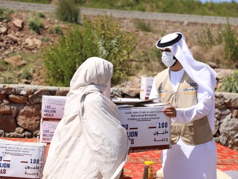 Every Dh1 contributed can provide a meal to beneficiaries in targeted countries across the Arab region, Africa, Asia, Europe and South America.